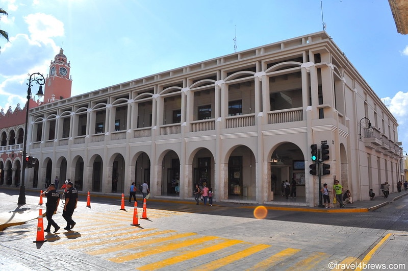 Merida Stadtzentrum in Mexiko