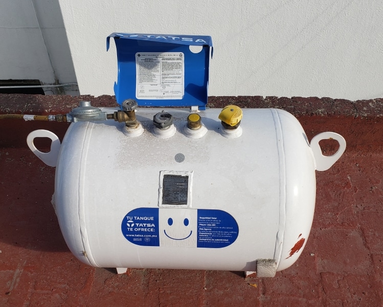 Mexico stationary gas tank