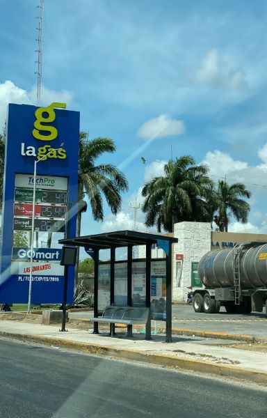 Gasolinera en México
